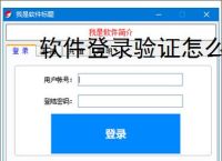 软件登录验证怎么做？5种高效实现方案详解